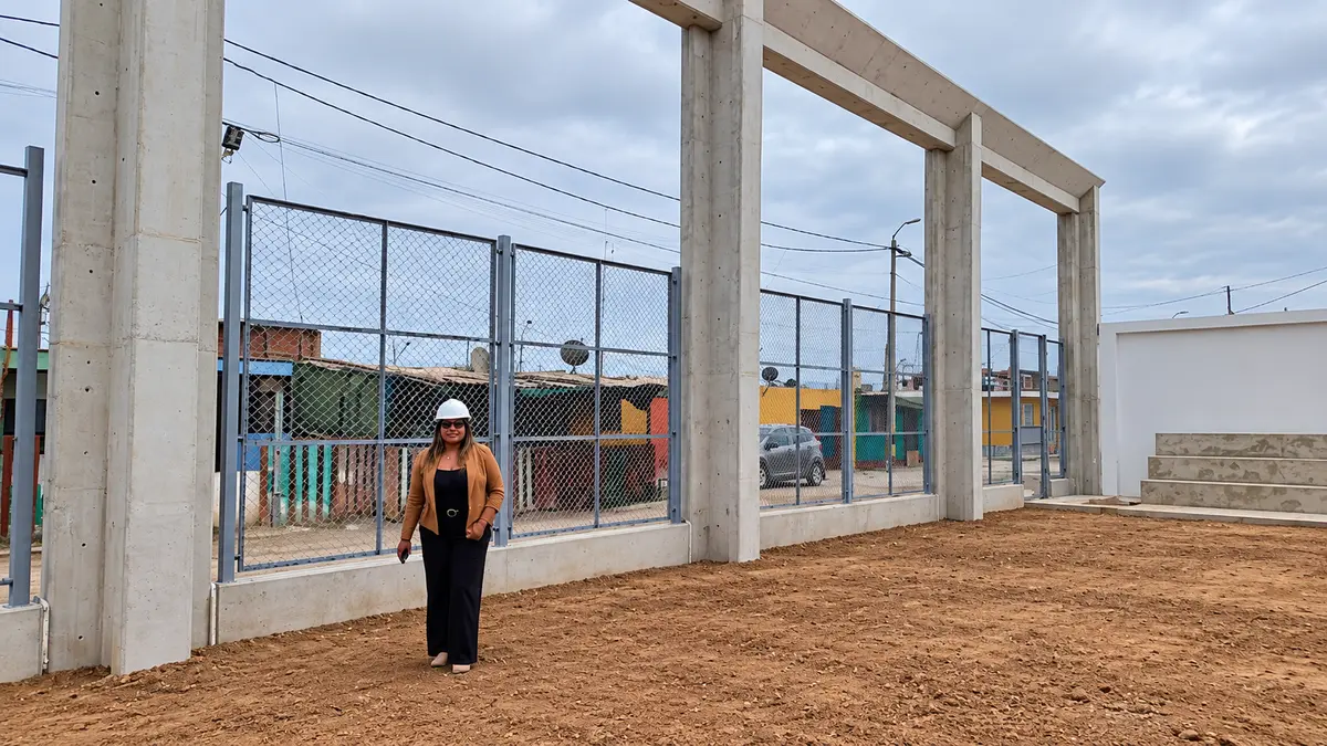 Obra INFRAESTRUCTURA RECREATIVA Y LOSAS DEPORTIVAS